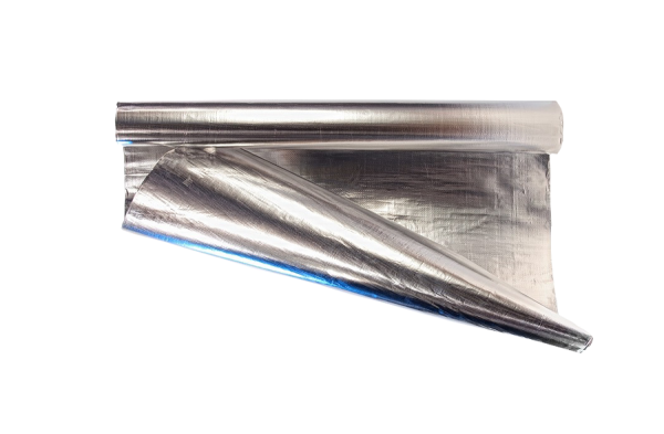 Silber Folie kariert 120 cm x 60 mtr