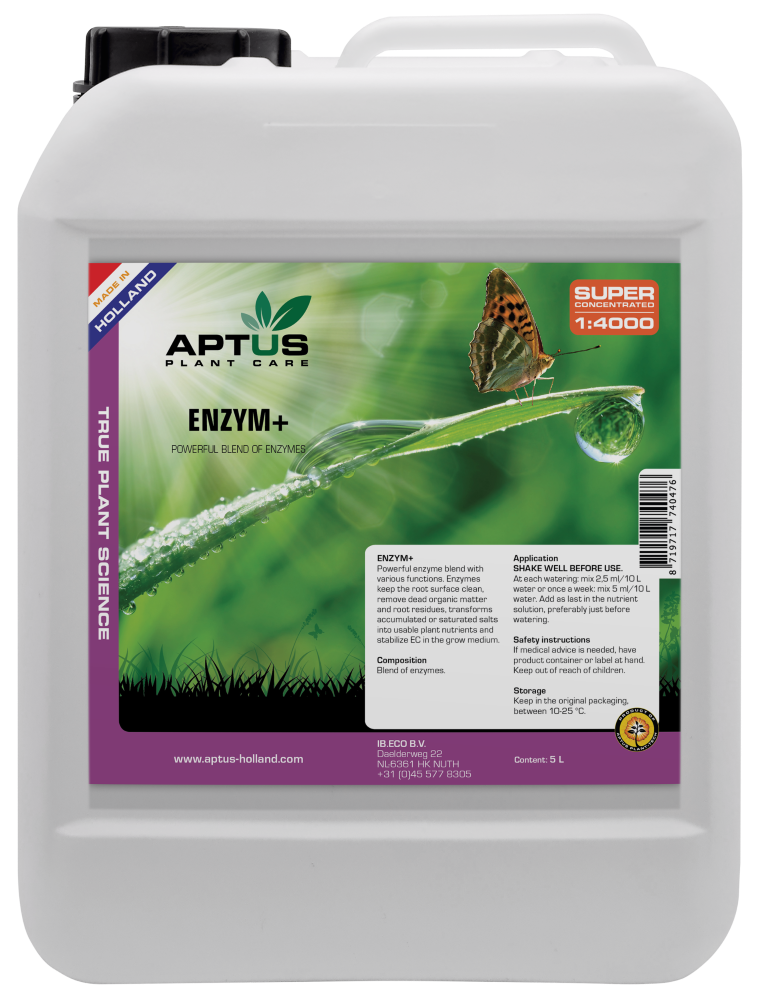 Aptus Enzym+ – 1 Liter, Enzym-Mischung Für Saubere Wurzeln & Bessere Nährstoffaufnahme