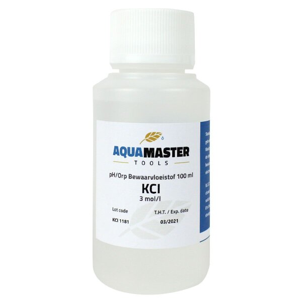 Aqua Master Aufbewahrungsflüssigkeit KCL 100 ml x 18 st