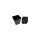 Töpfe viereckig 0,5ltr 9x9x10 cm (1260st/karton)