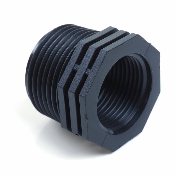 PE Innen/Außengewinde G 1" x 3/4"