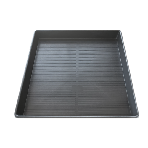 Schwarze Tray 100x100x12 cm