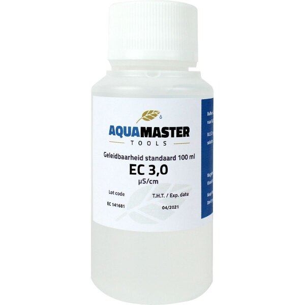 Aqua Master Eichflüssigkeit EC 3.0 100ml x 18 st
