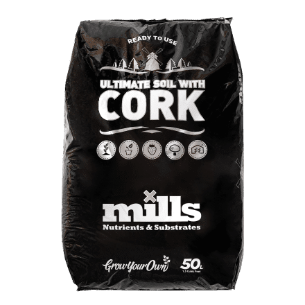 Mills Soil & Cork 50 L (80st/plt)