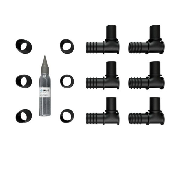 IWS Trident 6 Pot Starter Kit Bag
