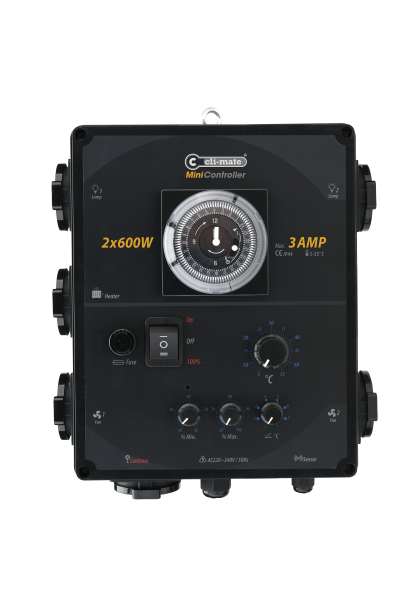 Cli-Mate Mini-Controller 2x600W + 3A